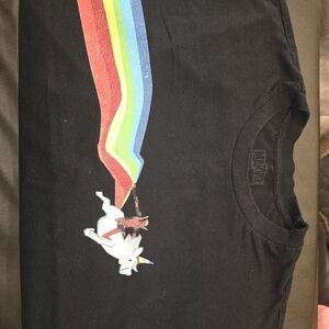 Marvel Black Tank Top with Colorful Graphic